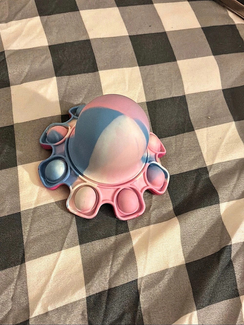 Octopus Pop It Fidget Toy Pink & Blue